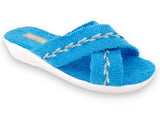mules femme toile coton éponge - V Confort