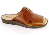mule pour homme ouverte cuir marron boissy - chaussures V Confort