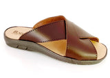 mules pour hommes boissy cuir marron - Chaussures V Confort