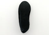Ballerines pour femme velours noir Chaussures V Confort