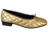 ballerine pour femme doré - chaussures V Confort