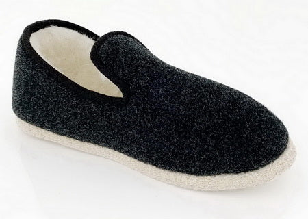 charentaise feutre gris anthracite - chausson en feutre gris - V Confort