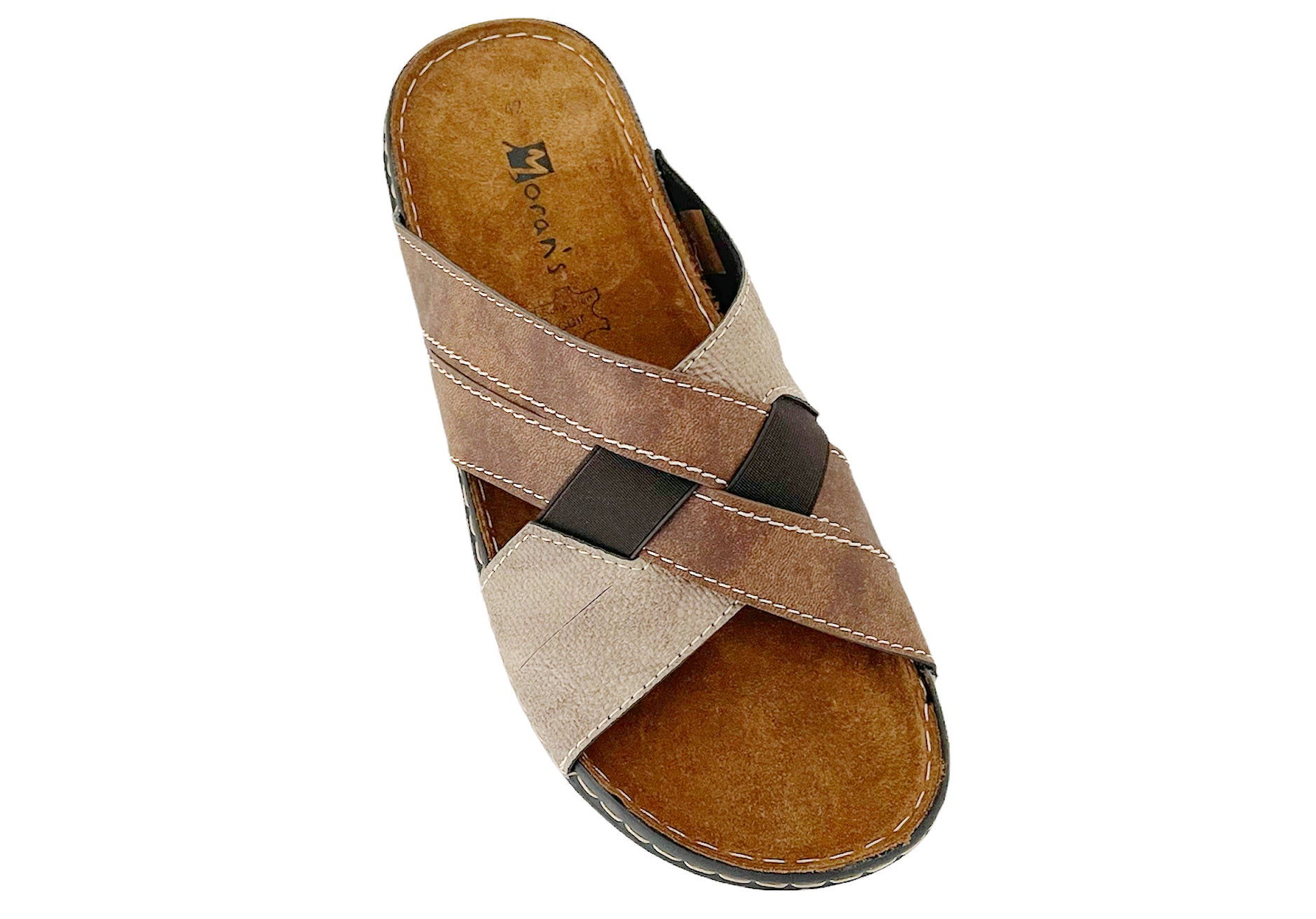 ESTRO Sandales Homme Cuir Été - Mules Antidérapantes Respirantes Confortables Pour Plage, Maison, Randonnée