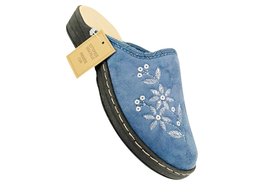 Gabor Comfort - Mules Femme - Cuir Souple - Semelle Plateforme 4cm - Sabots Confort