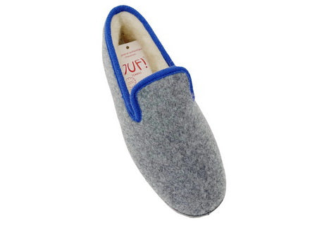 Chaussons Femme Laine Vierge – Gris Foncé – Taille 36 – Fabriqué En Espagne – Neuf